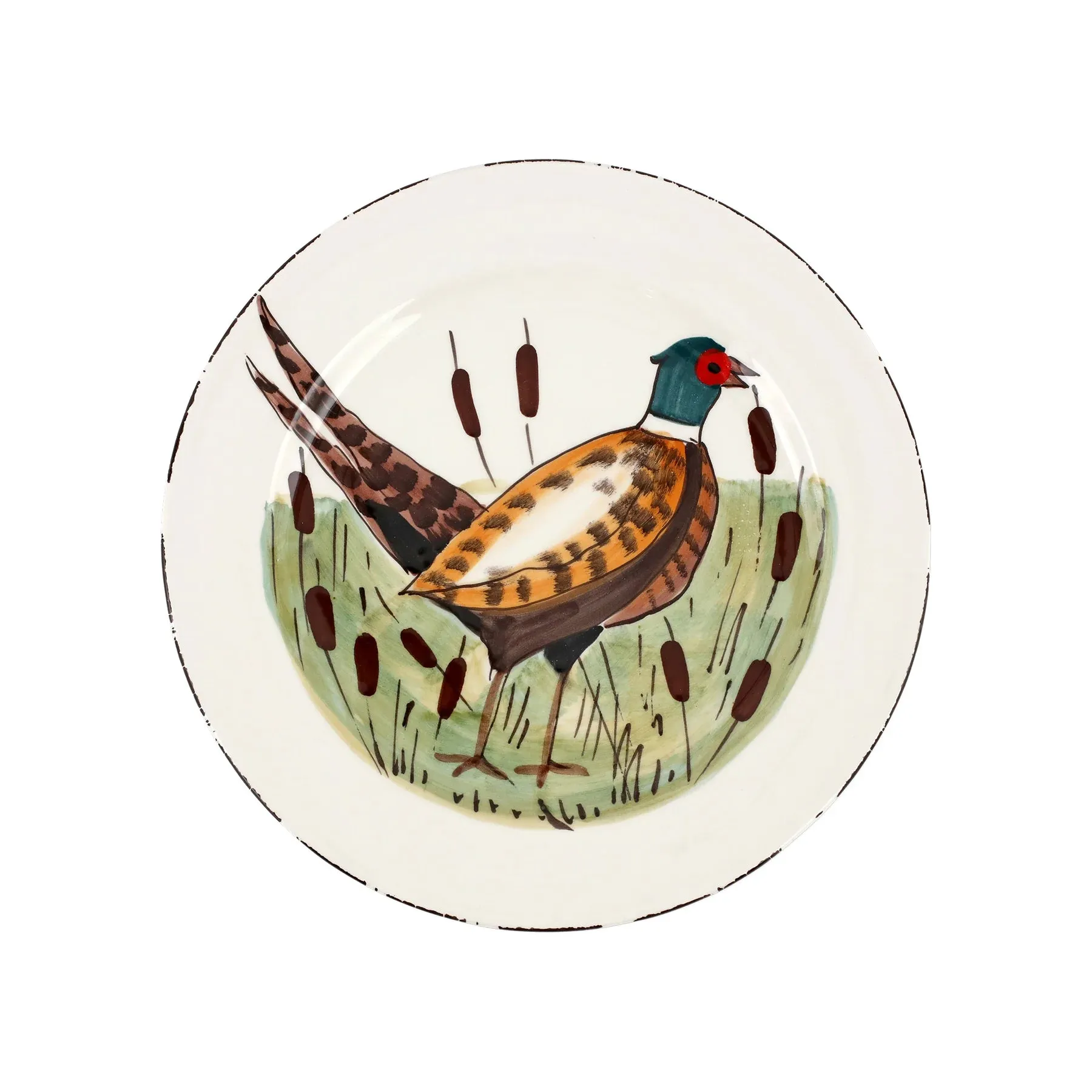 Vietri Wildlife Dinner Plate