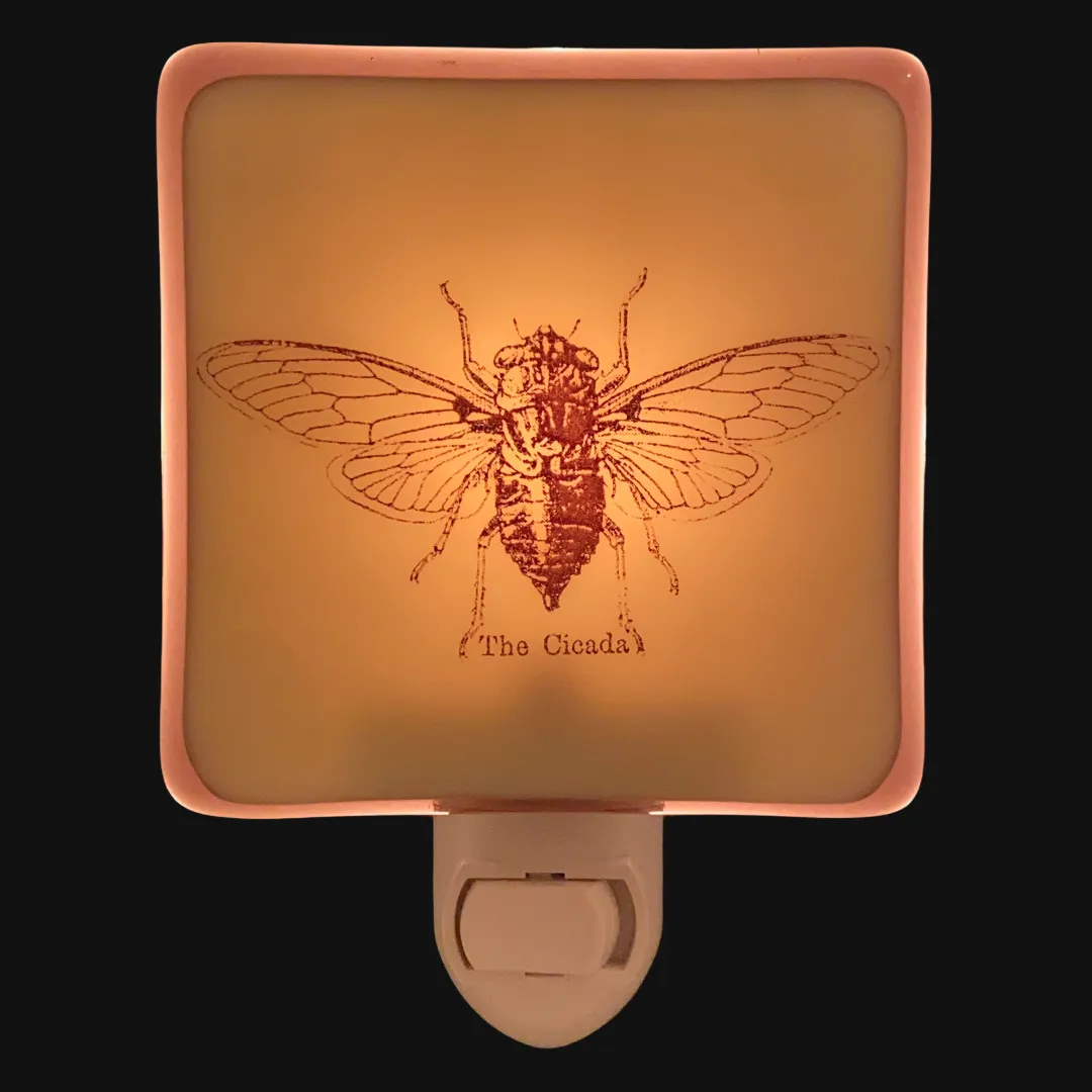 Vintage Cicada Night Light