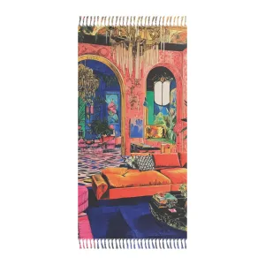 Vivid Maximalist Beach Towel