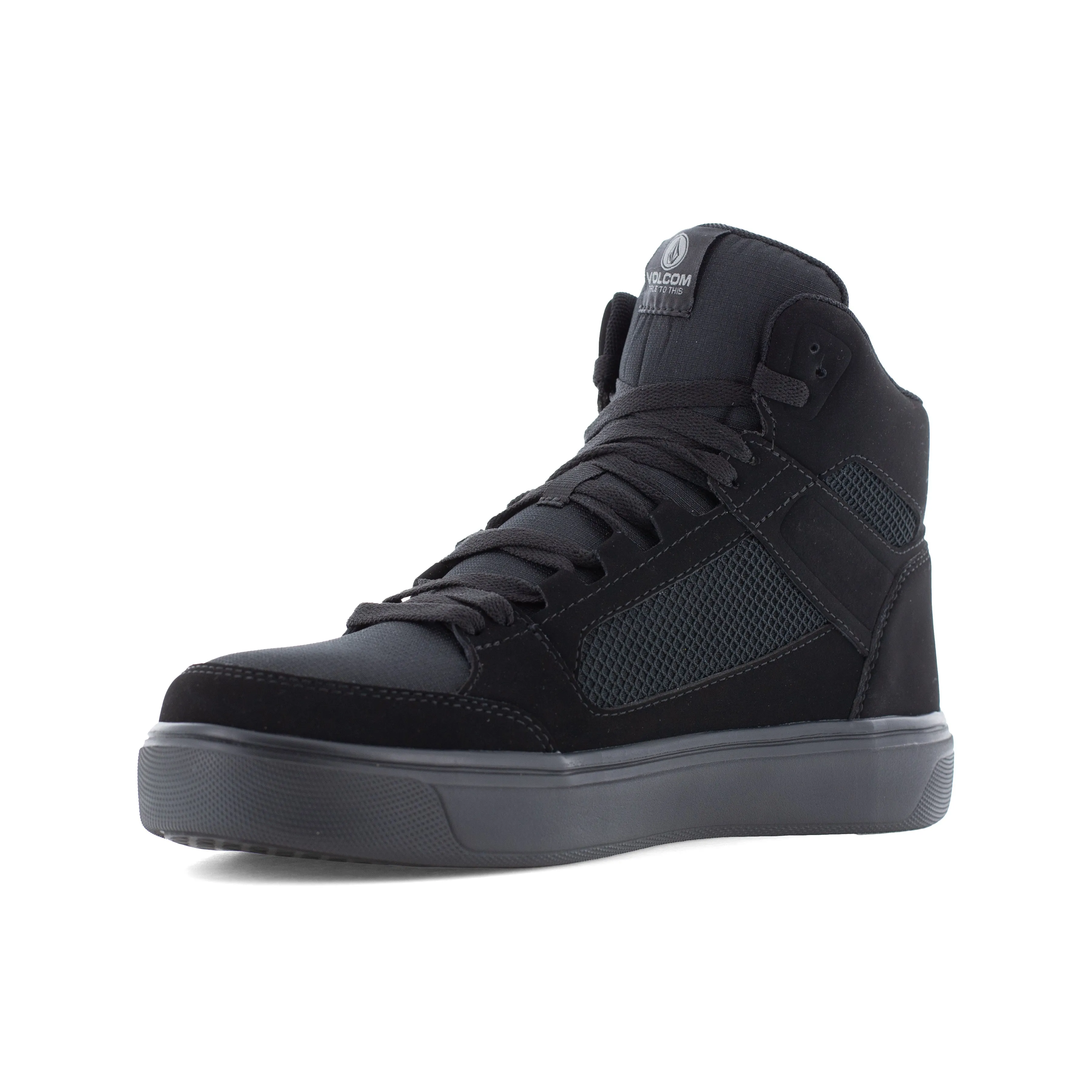 Volcom Women's Evolve Comp Toe Skate Inspired Work Shoe - Black - VM30244F