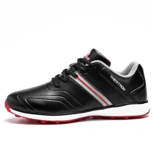 Waterproof Men Golf Shoes Professional Lightweight Golfer Footwear