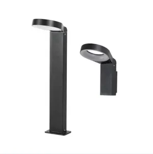 Waterproof Outdoor Aluminum Post Bollard Garden Lawn Light - HF-Y2037