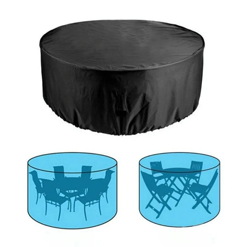 Waterproof Outdoor Furniture Cover For Courtyard Table And Chairs - 148X60Cm