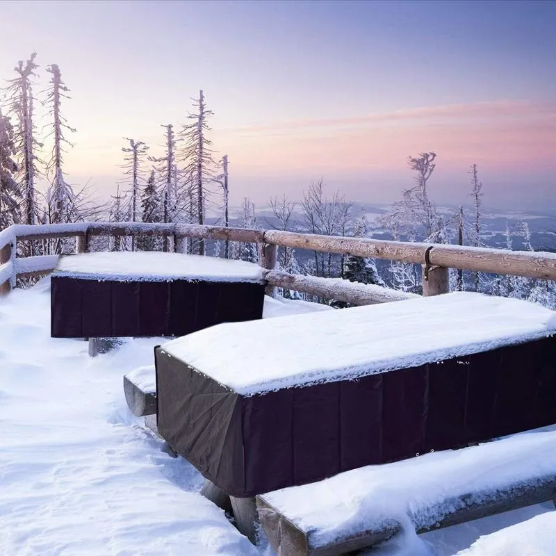 Waterproof Outdoor Furniture Cover For Garden Table And Chairs - 190X66X89Cm
