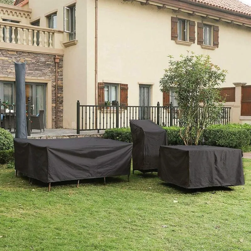 Waterproof Outdoor Furniture Cover For Garden Table And Chairs - 215X135X75Cm