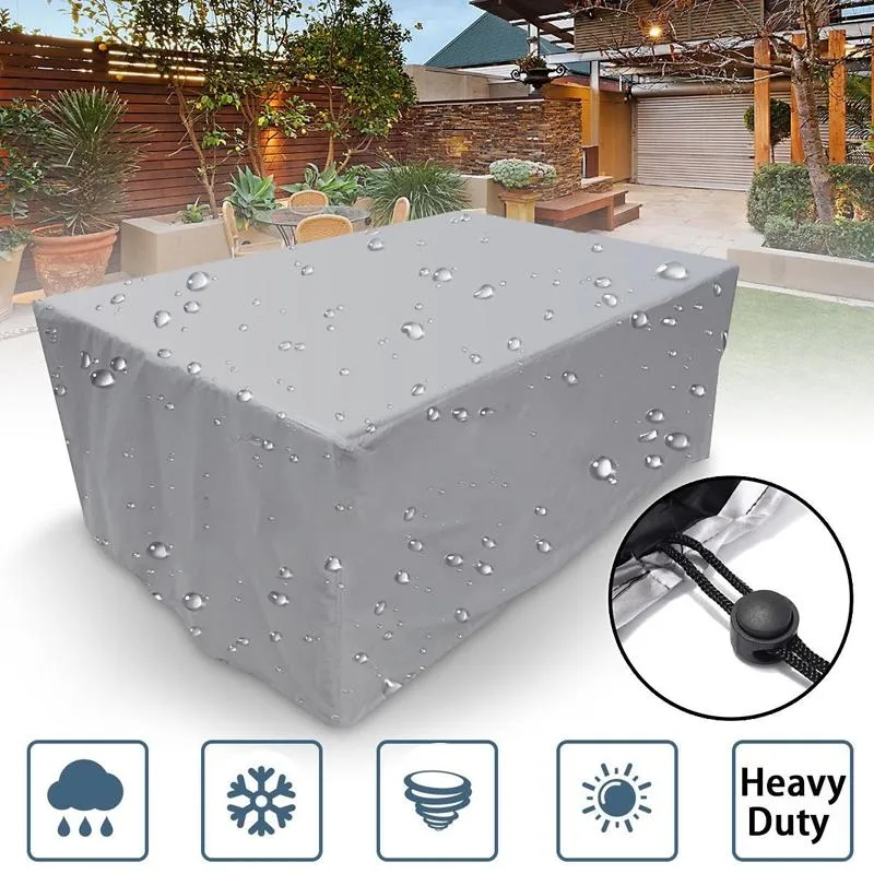 Waterproof Outdoor Table And Chair Cover - 150X150X75Cm