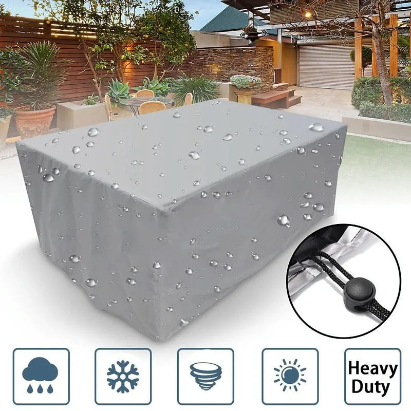 Waterproof Outdoor Table And Chair Cover - 152X104X71Cm