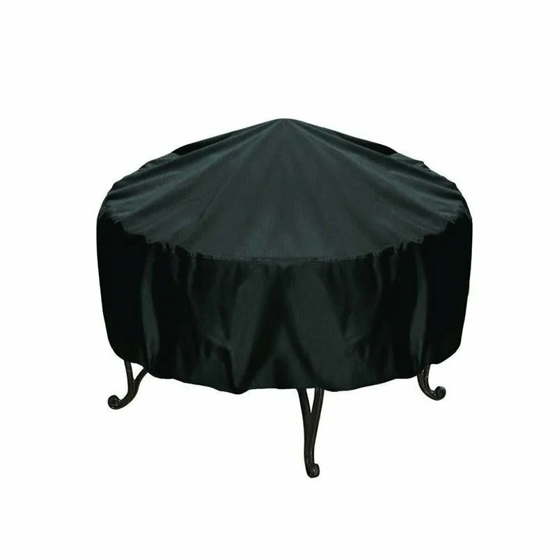 Waterproof Round Table Cover For Outdoor Garden - 142X68Cm