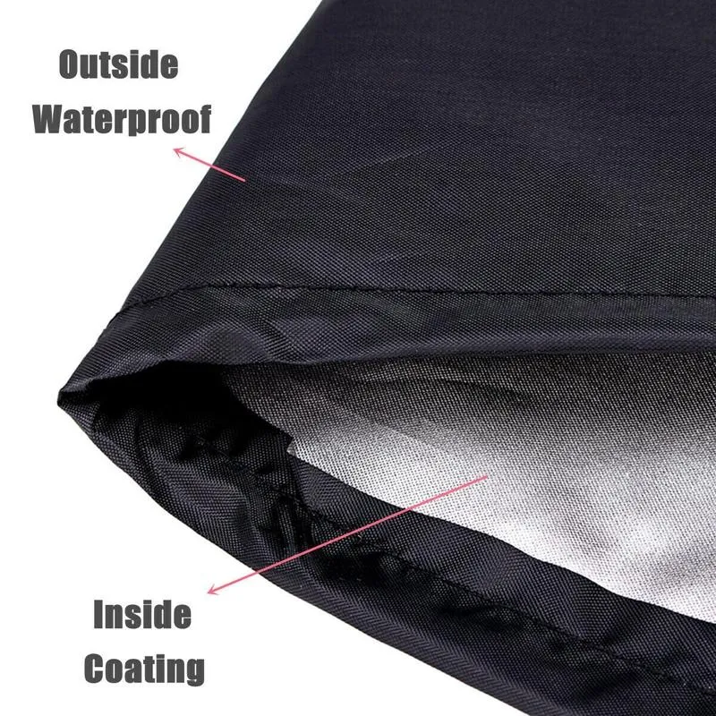 Waterproof Round Table Cover For Outdoor Garden - 95X75Cm