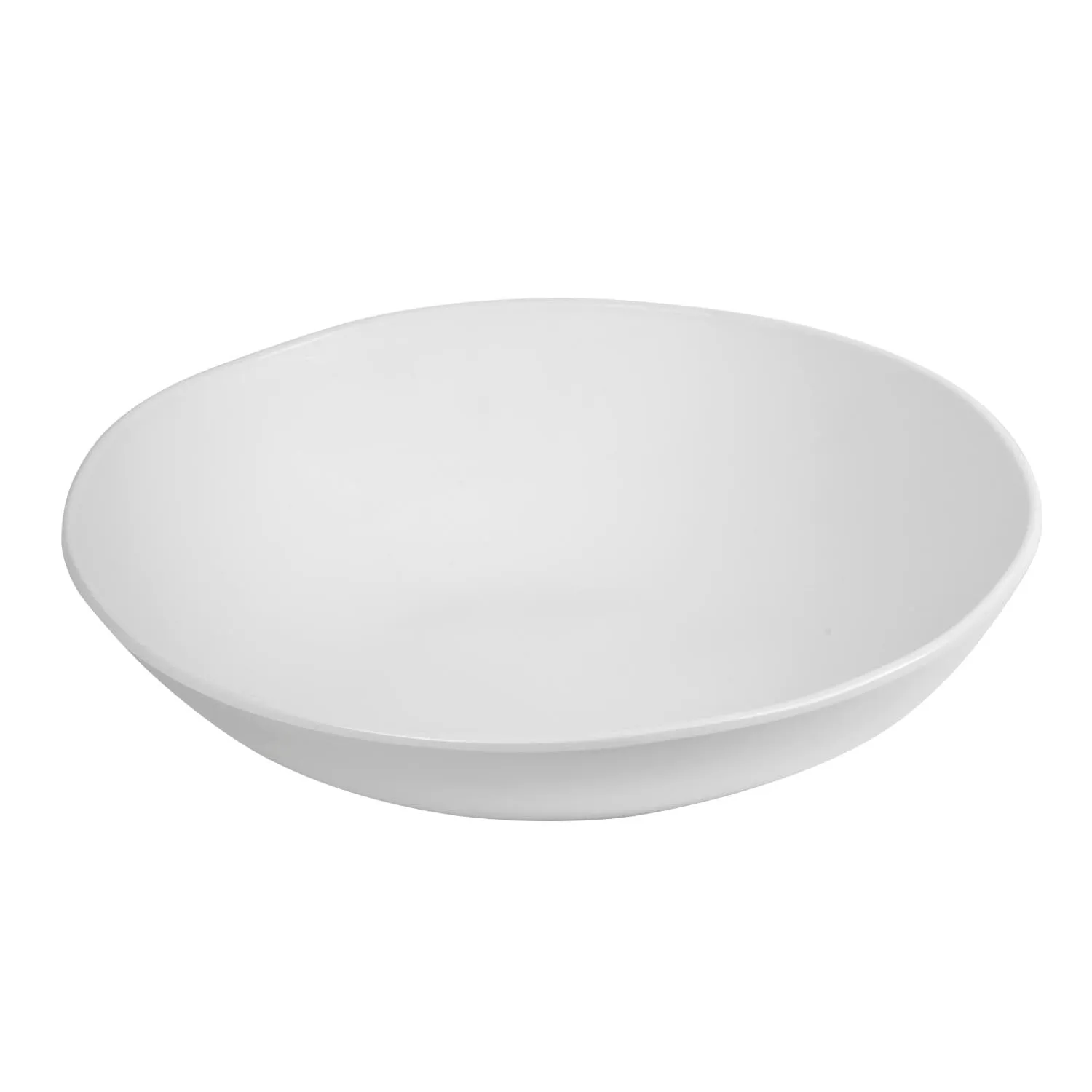 White Matte Serving Bowl