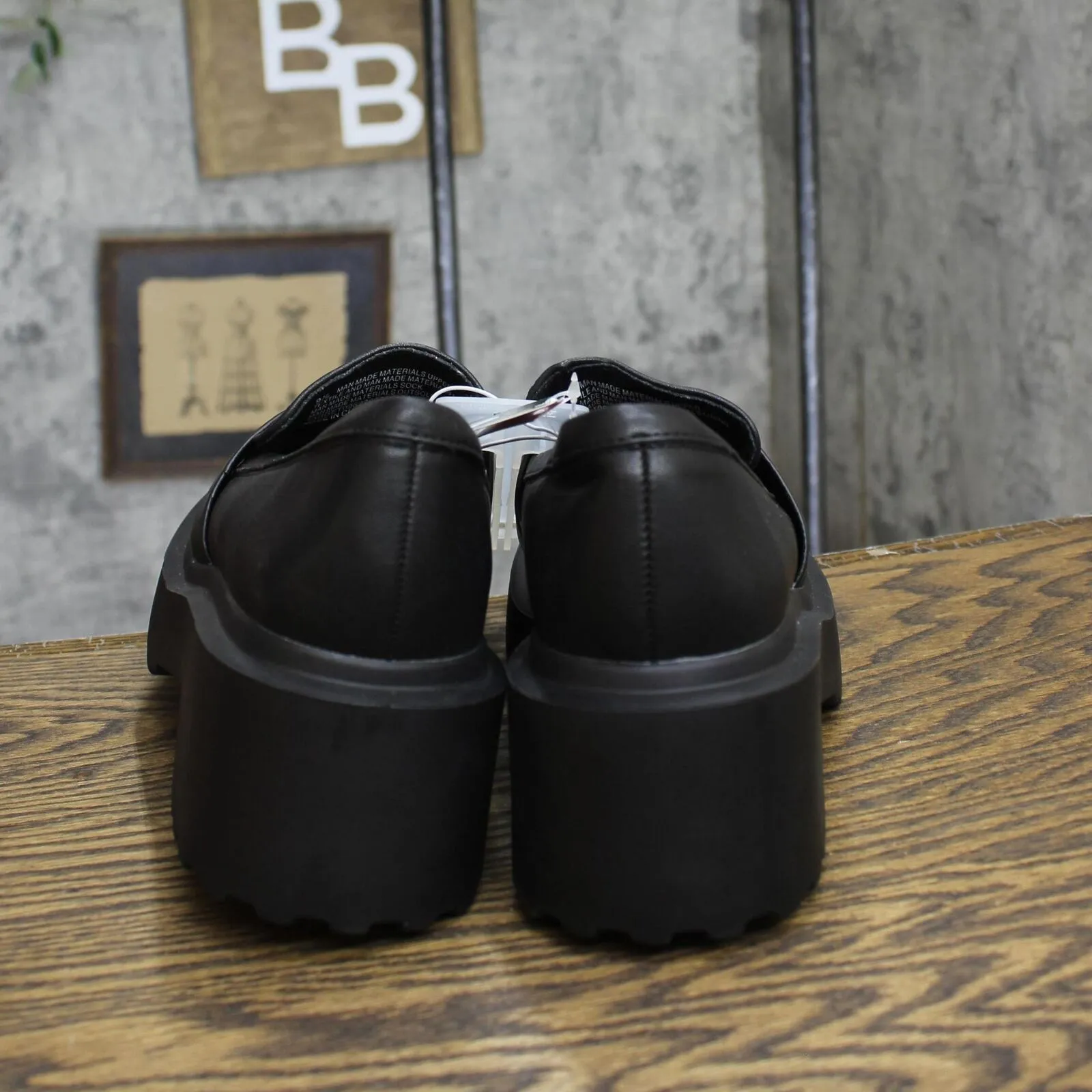 Wild Fable Womens Slip On Lacey Loafer Flats 87930103 Black 9.5M