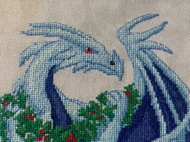 Winter Dragon - Ingleside Design Company - Cross Stitch Pattern