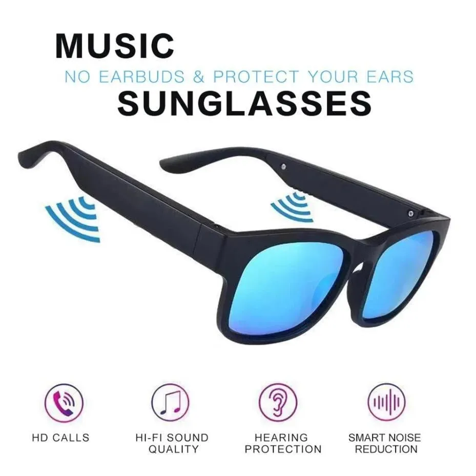 Wireless Headset Smart Glasses