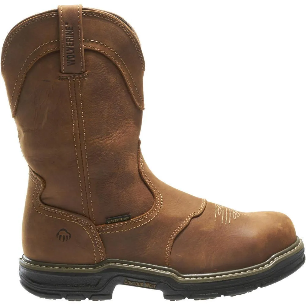 Wolverine Men's Anthem Western Wellington Steel Toe Work Boot