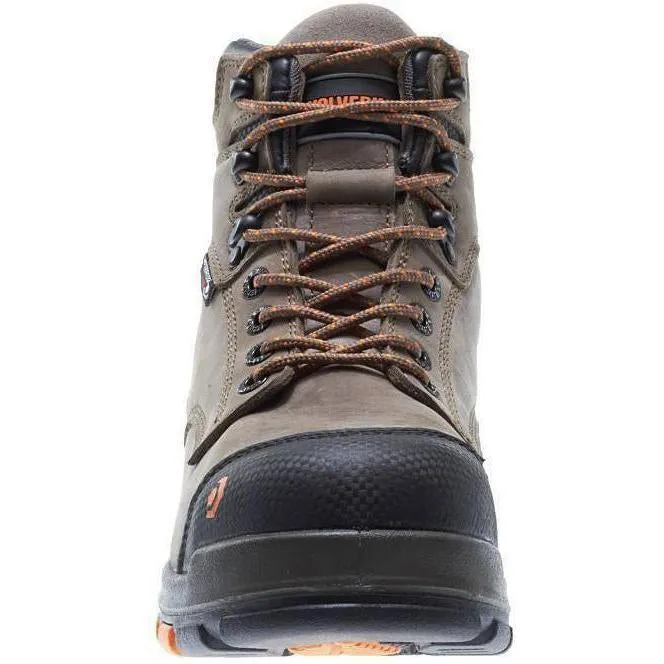 Wolverine Men's Blade LX Safety Toe Waterproof Work Boot - Brown - W10653