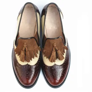 Women oxford Spring shoes genuine leather loafers