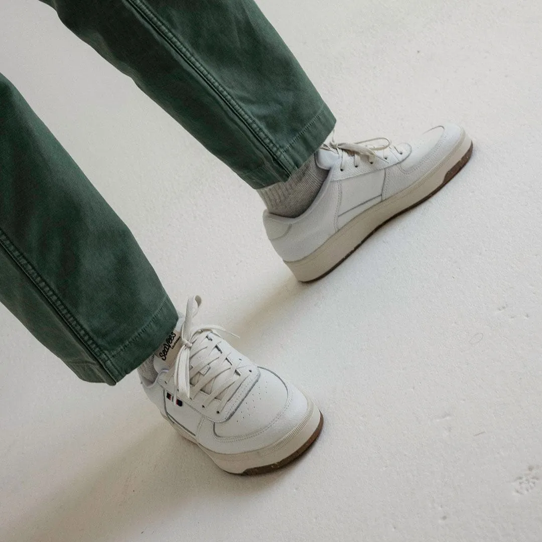 Womens - Cardinal Sneaker - White Leather