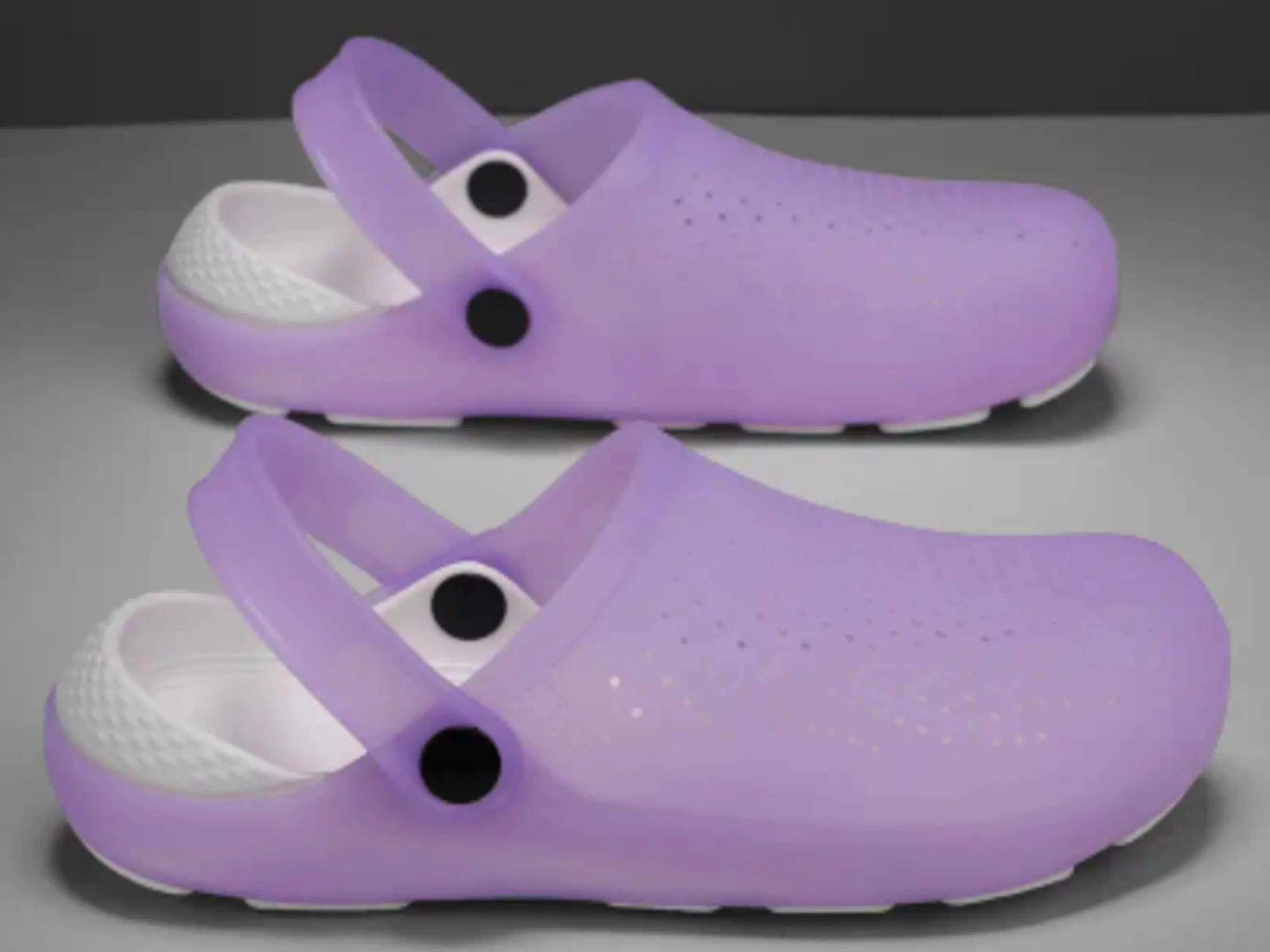 Women's Jelly Closed Toe Clogs