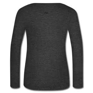 Women’s Long Sleeve  V-Neck Flowy Tee
