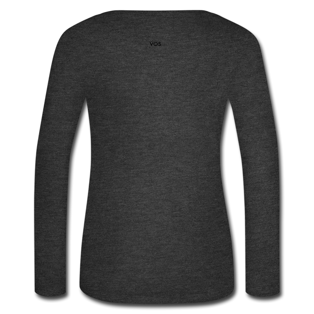 Women’s Long Sleeve  V-Neck Flowy Tee
