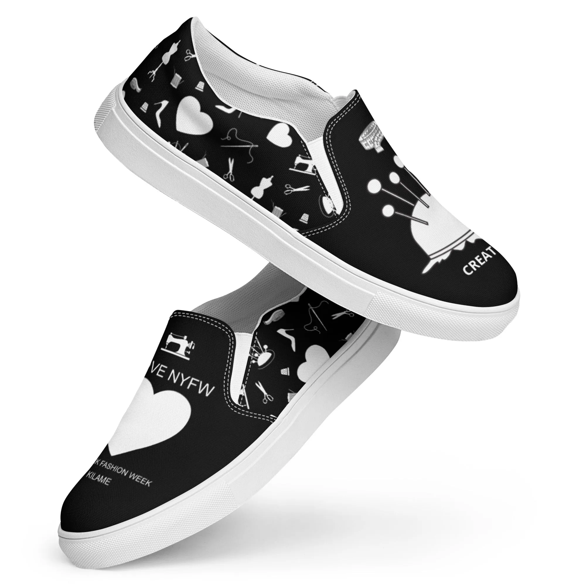 Women’s slip-on canvas shoes 'Create'