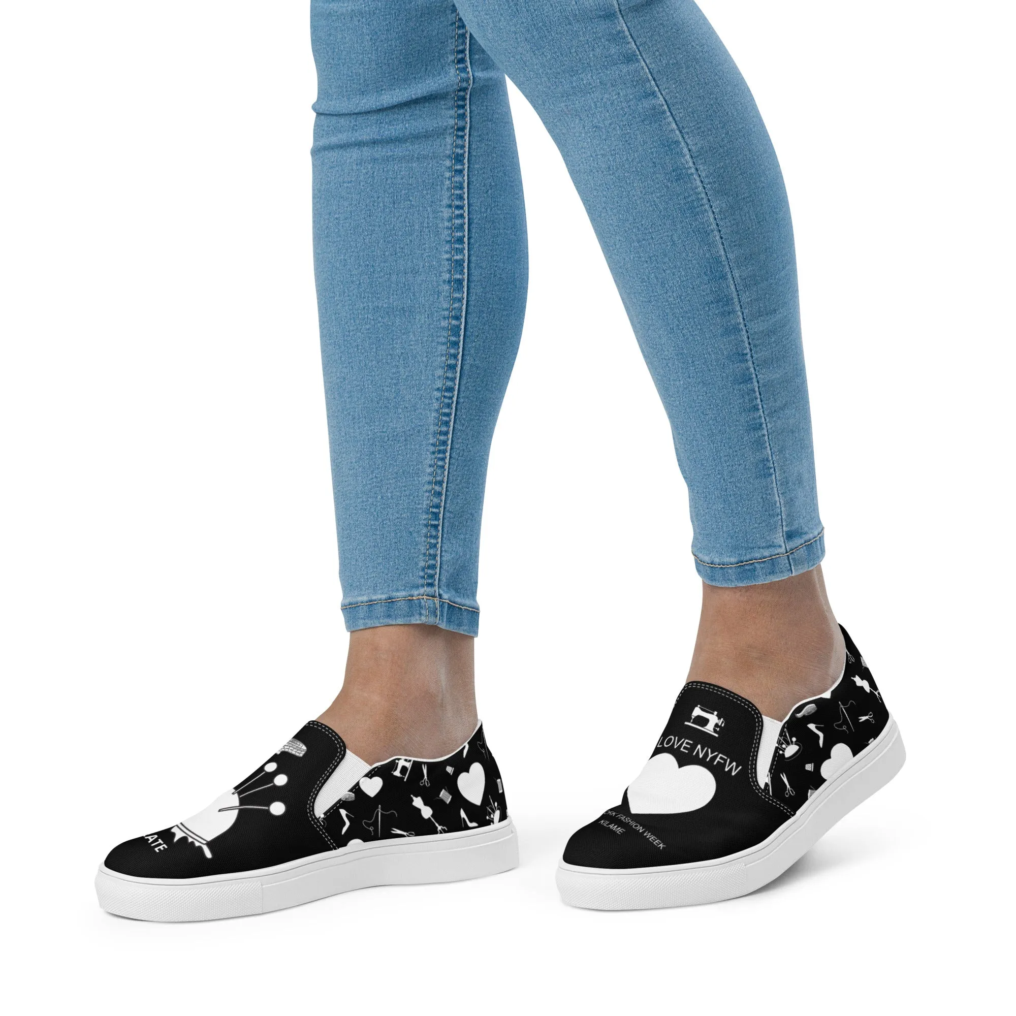 Women’s slip-on canvas shoes 'Create'