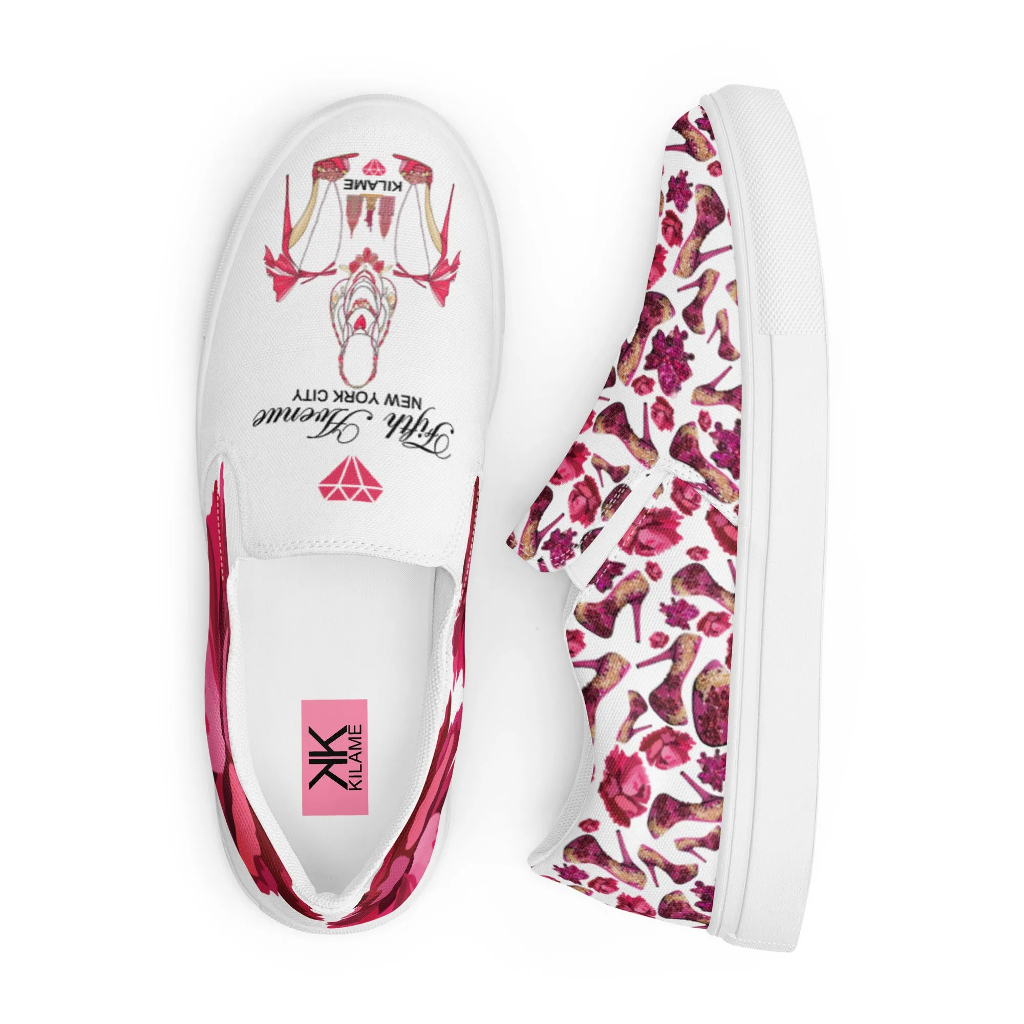Women’s slip-on canvas shoes 'Fifth Avenue'