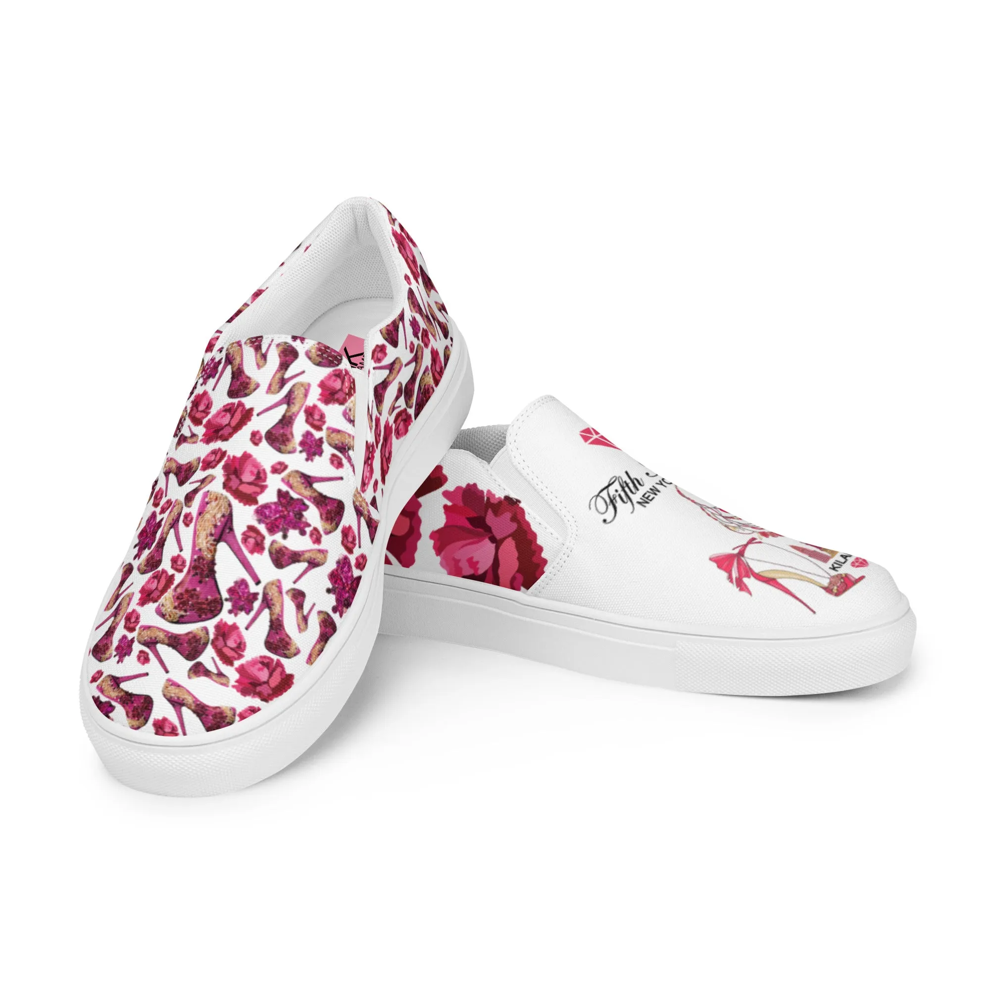 Women’s slip-on canvas shoes 'Fifth Avenue'