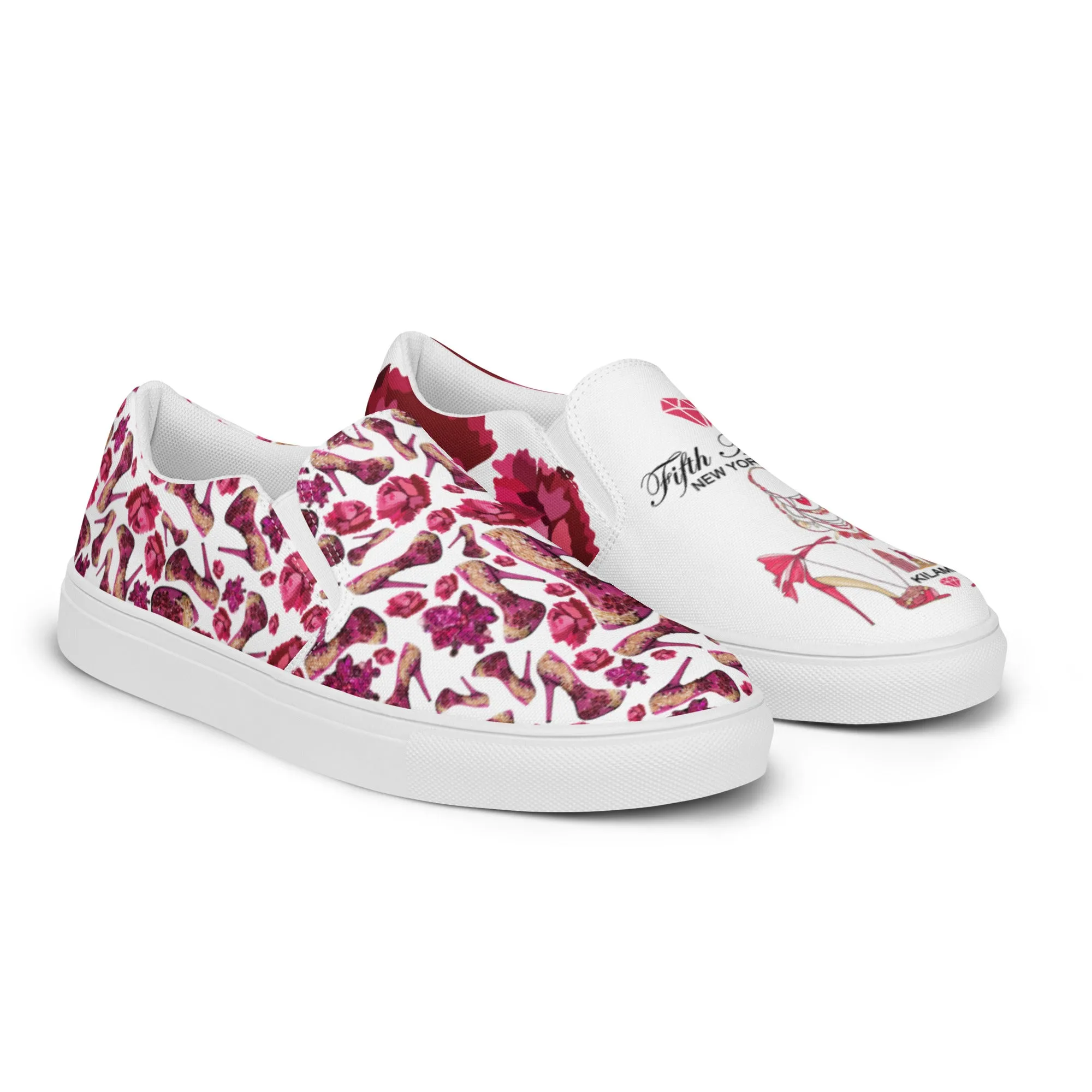 Women’s slip-on canvas shoes 'Fifth Avenue'