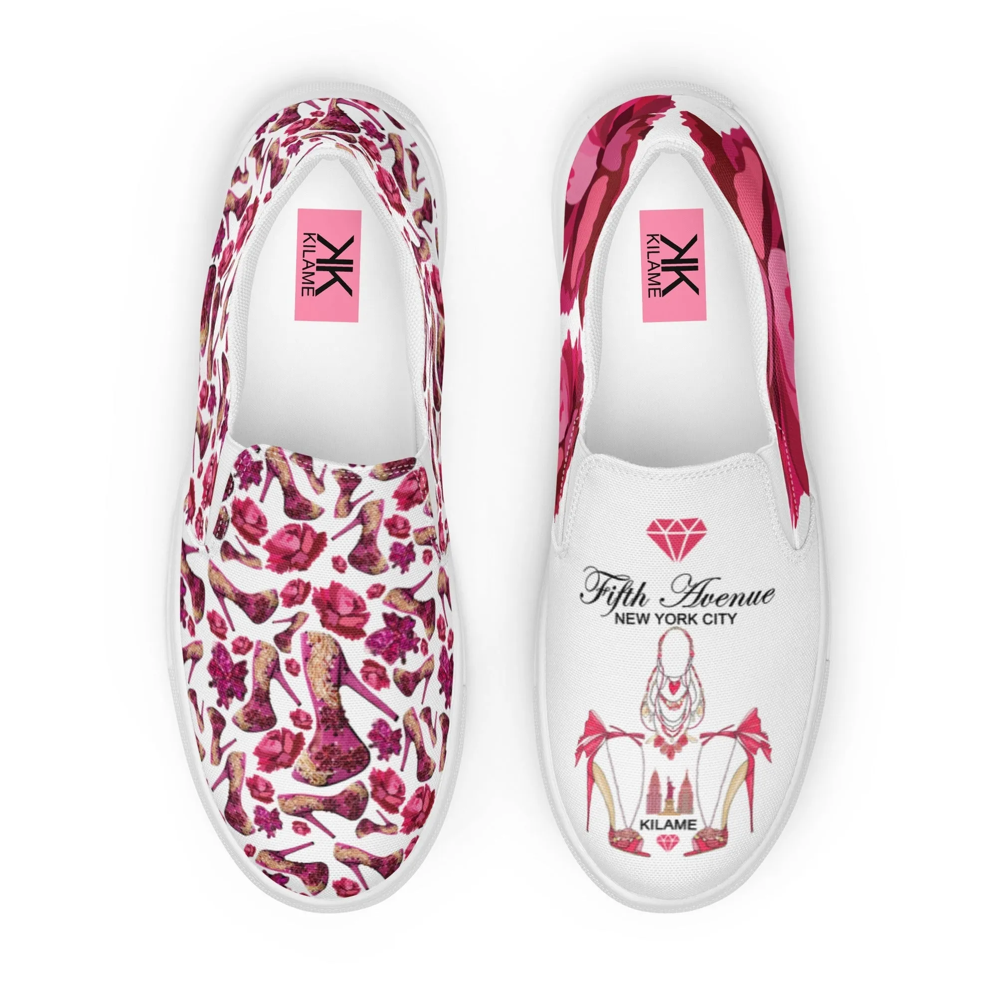 Women’s slip-on canvas shoes 'Fifth Avenue'