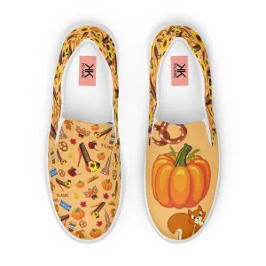 Women’s slip-on canvas shoes 'Pumpkin'