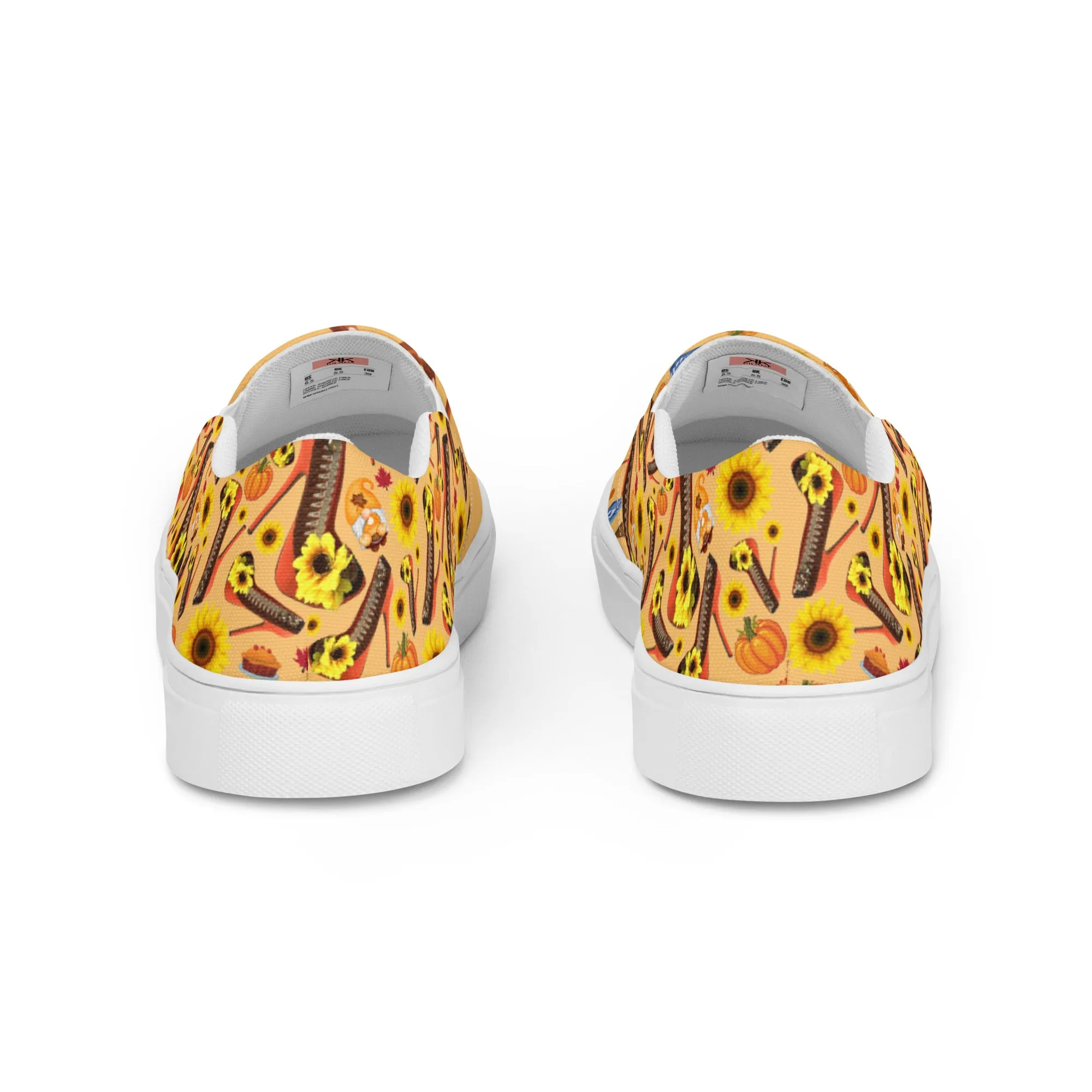 Women’s slip-on canvas shoes 'Pumpkin'