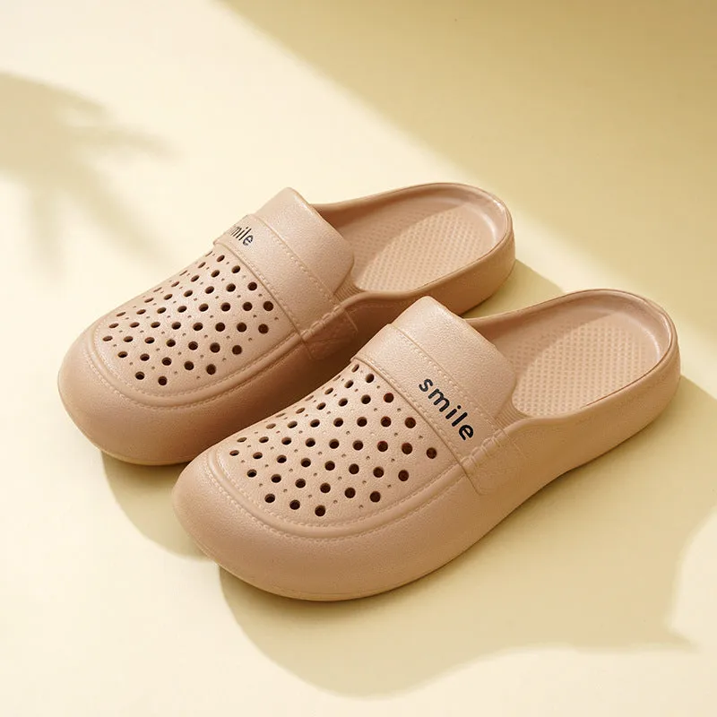 Women's Toe Cap Outdoor Hollow Beach Hole Women's Shoes