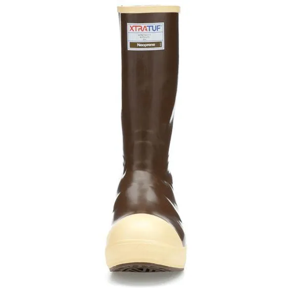 Xtratuf Men's 15" Legacy Steel Toe Waterproof Ins Rubber Work Boot - Copper - 22273G