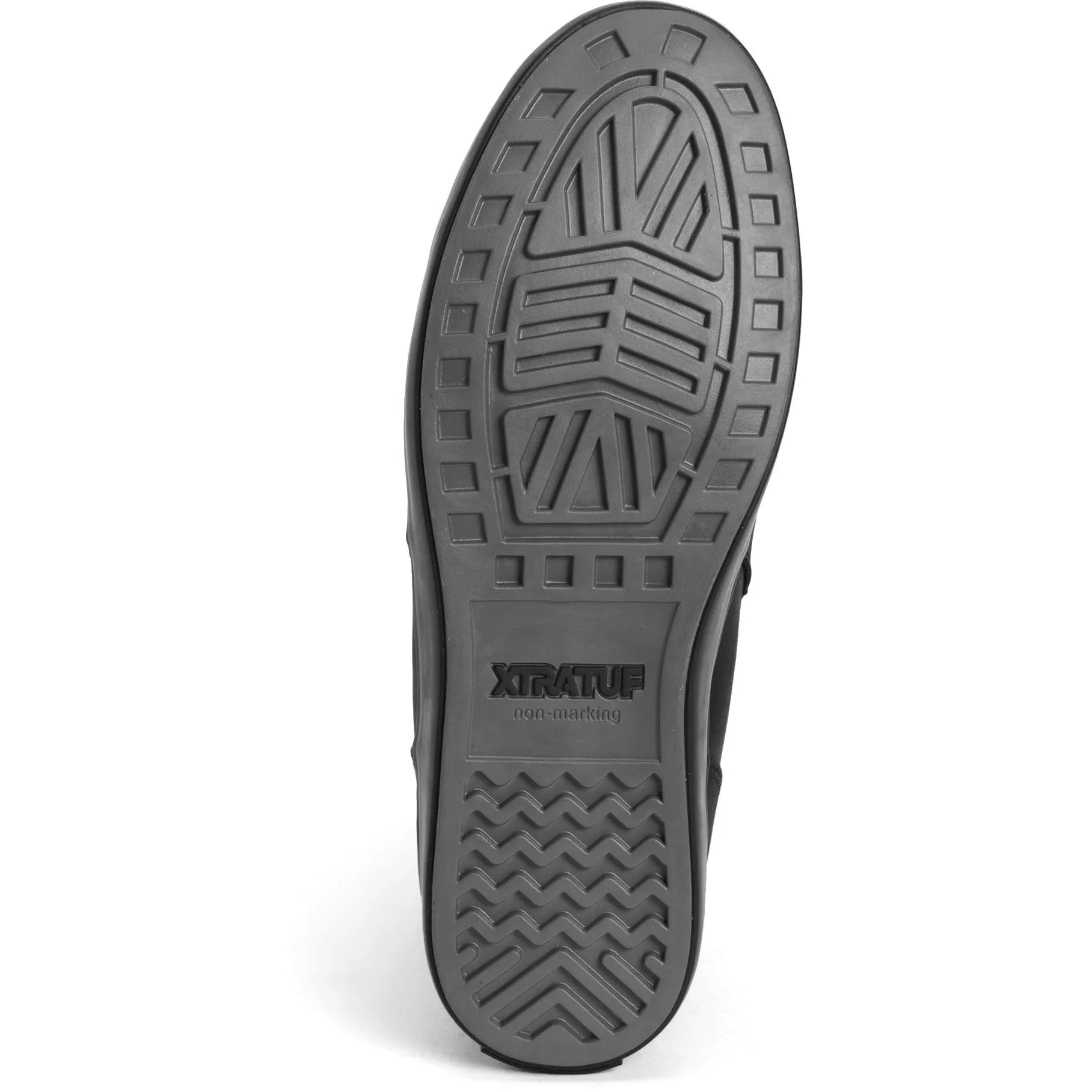 Xtratuf Men's Leather 6" Ankle Deck Waterproof Work Boot - Black - XAL-000