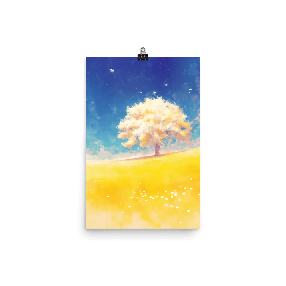 Yellow Daze In Spring Poster