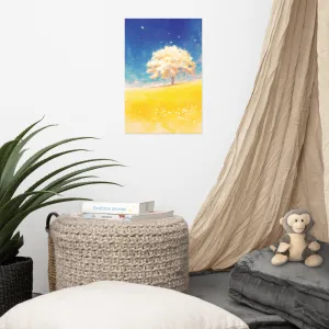 Yellow Daze In Spring Poster